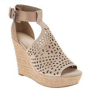 Marc Fisher Hasina Suede Wedge Espadrille Sandals
